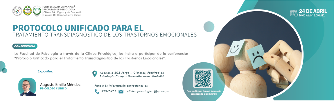 Facultad de Psicología conferencia clínica psicológica